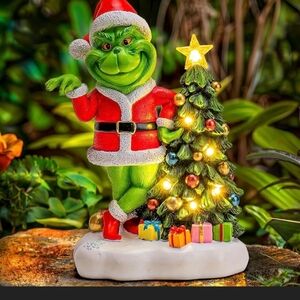 The Grinch Solar light up